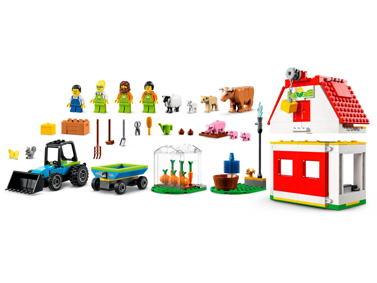 Lego - City, Barn & Farm Animals
