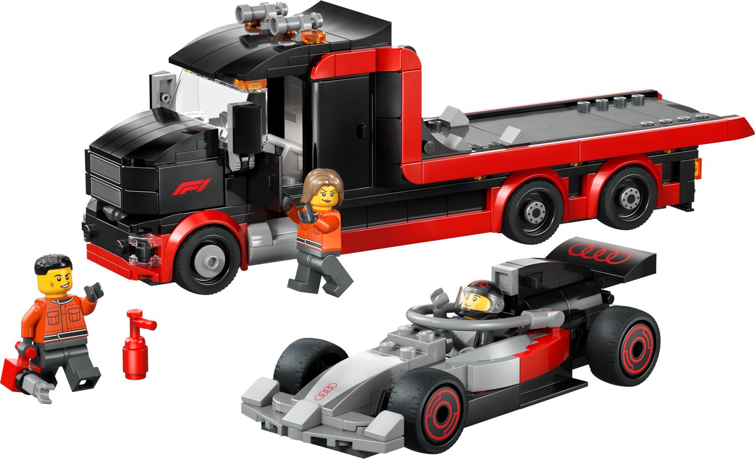 F1® Display Truck with Audi F1® Race Car