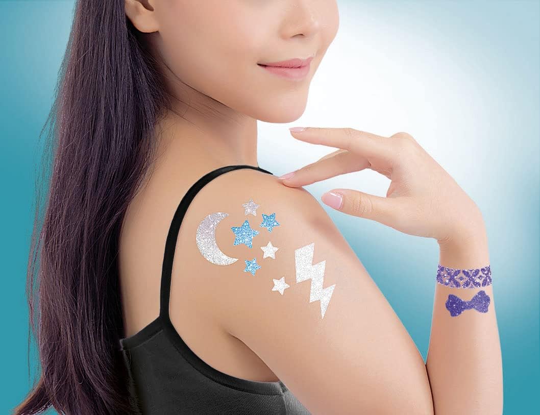 Clementoni -  Crazy Chic Glitter Tattoos