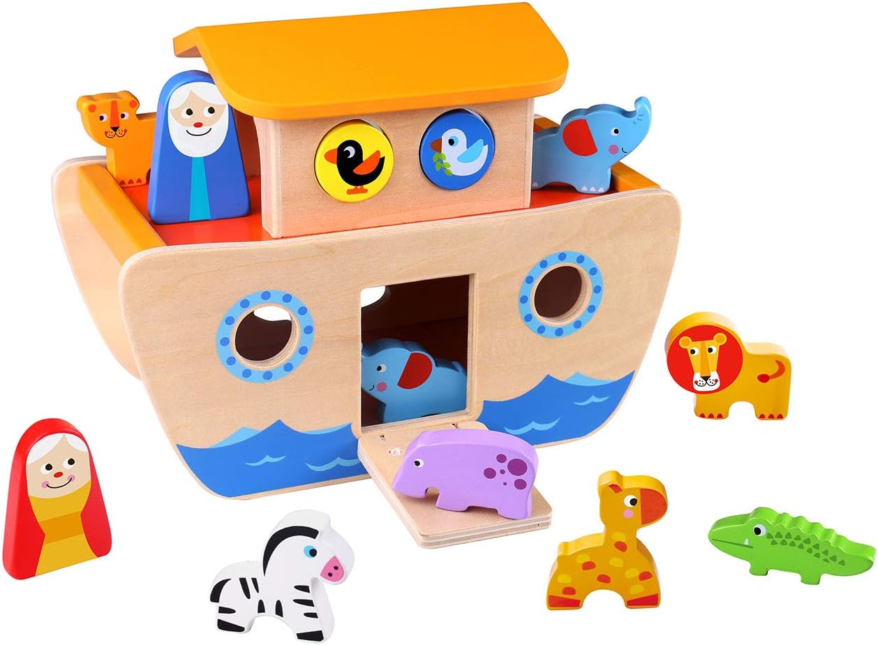 Tooky toy - Wooden Noah's Ark