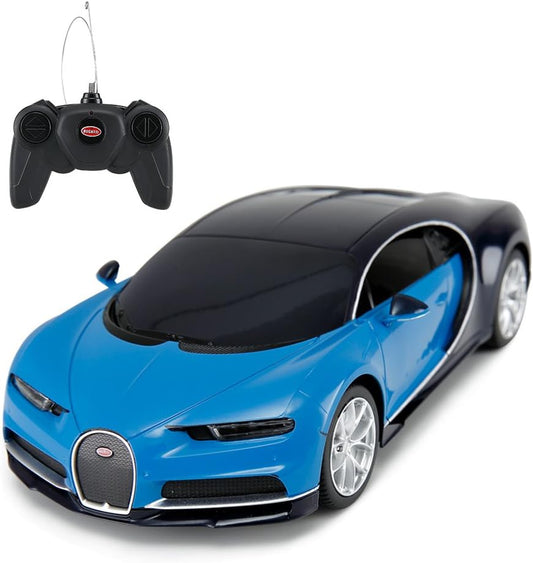 Rastar - R/C 1:24 Bugatti Chiron Blue