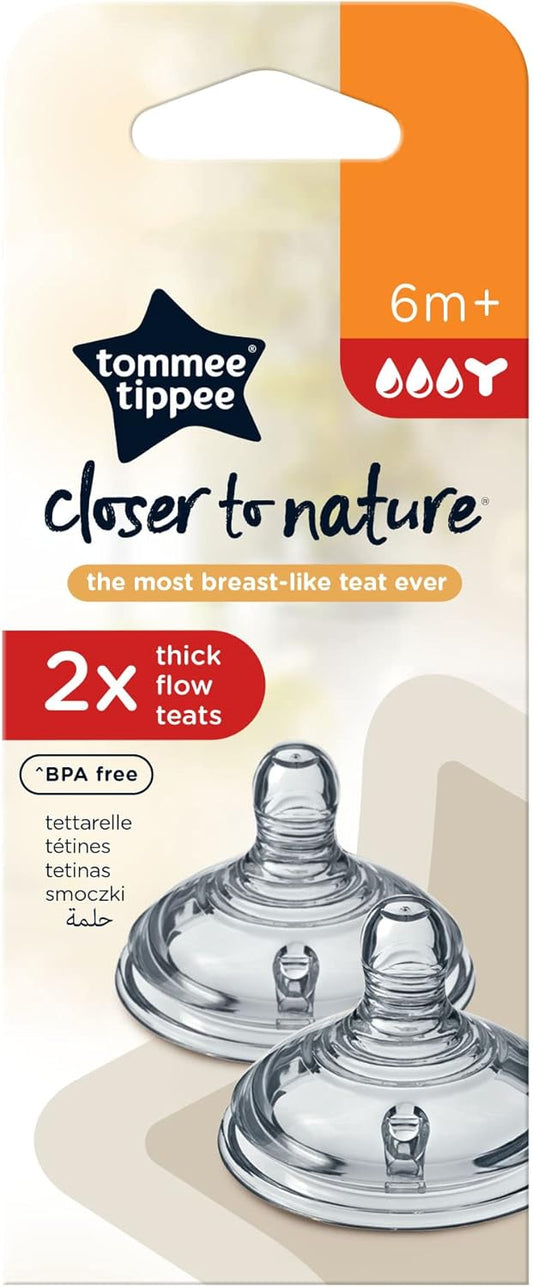 Tommee Tippee - Closer to Nature Baby Bottle Teats