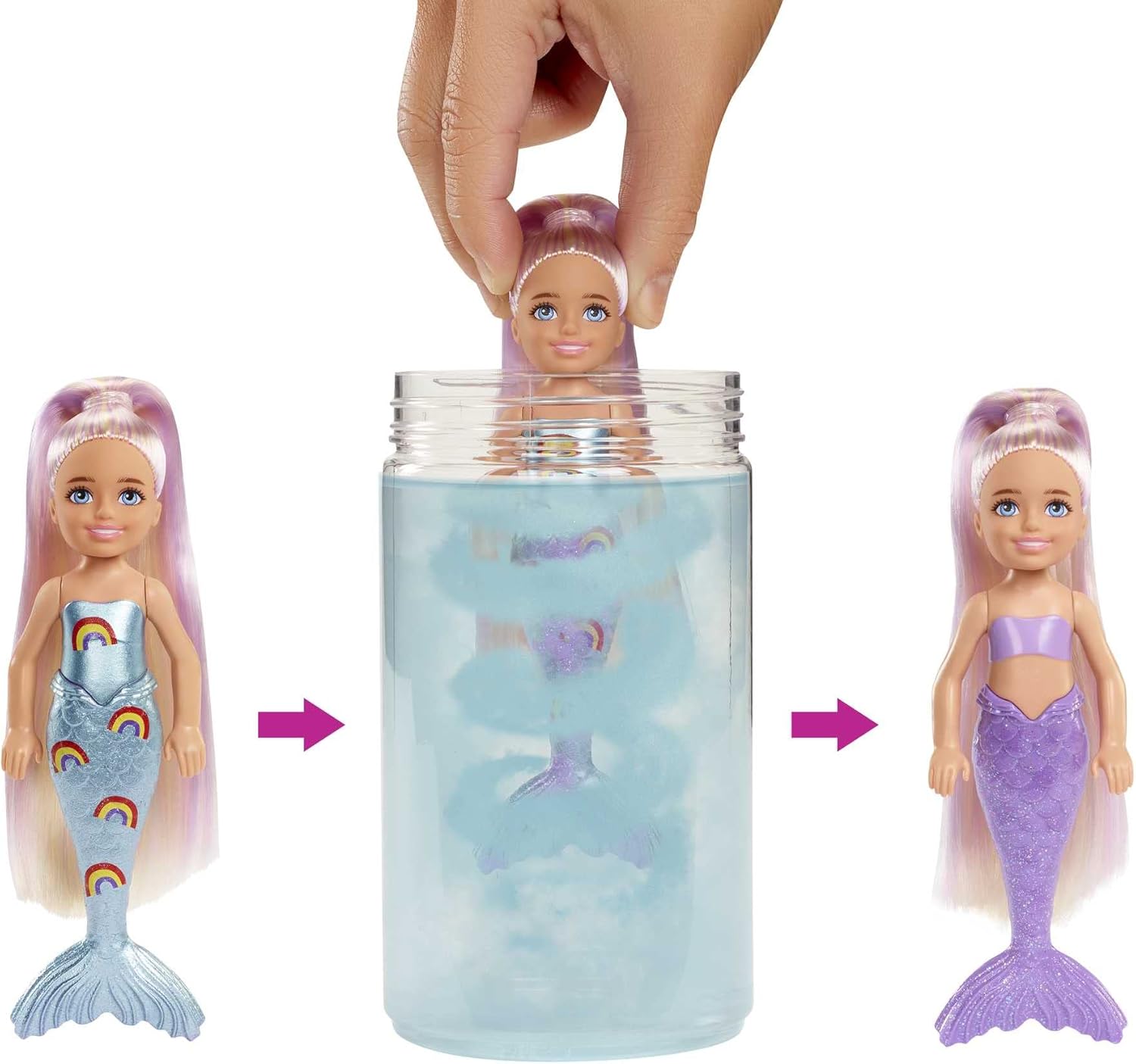 Barbie - Chelsea Color Reveal Mermaid
