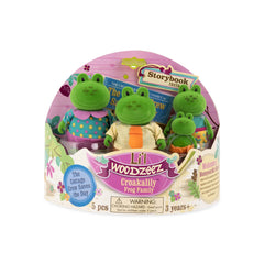 Li'l Woodzeez - The Croakalily Frogs Family  (storybook included)