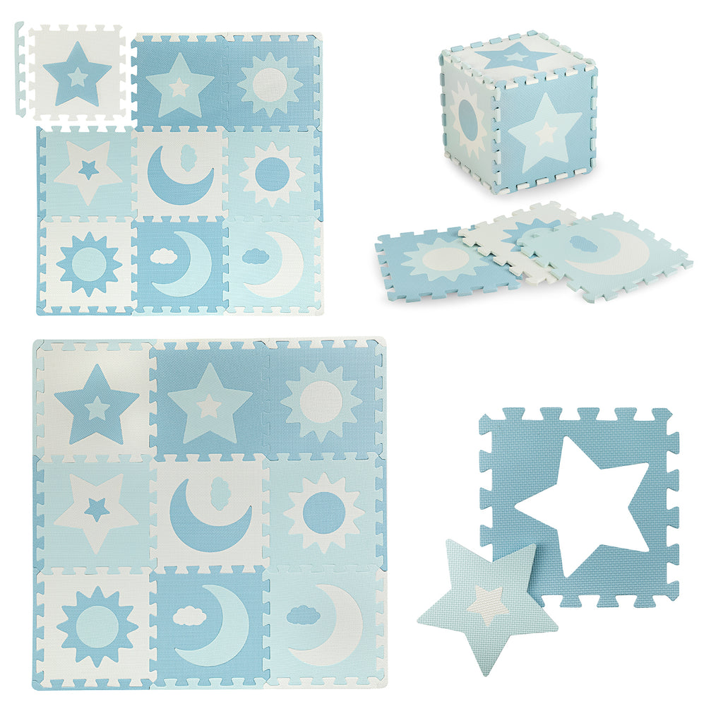 MoMi Nebe 3D foam puzzle mat