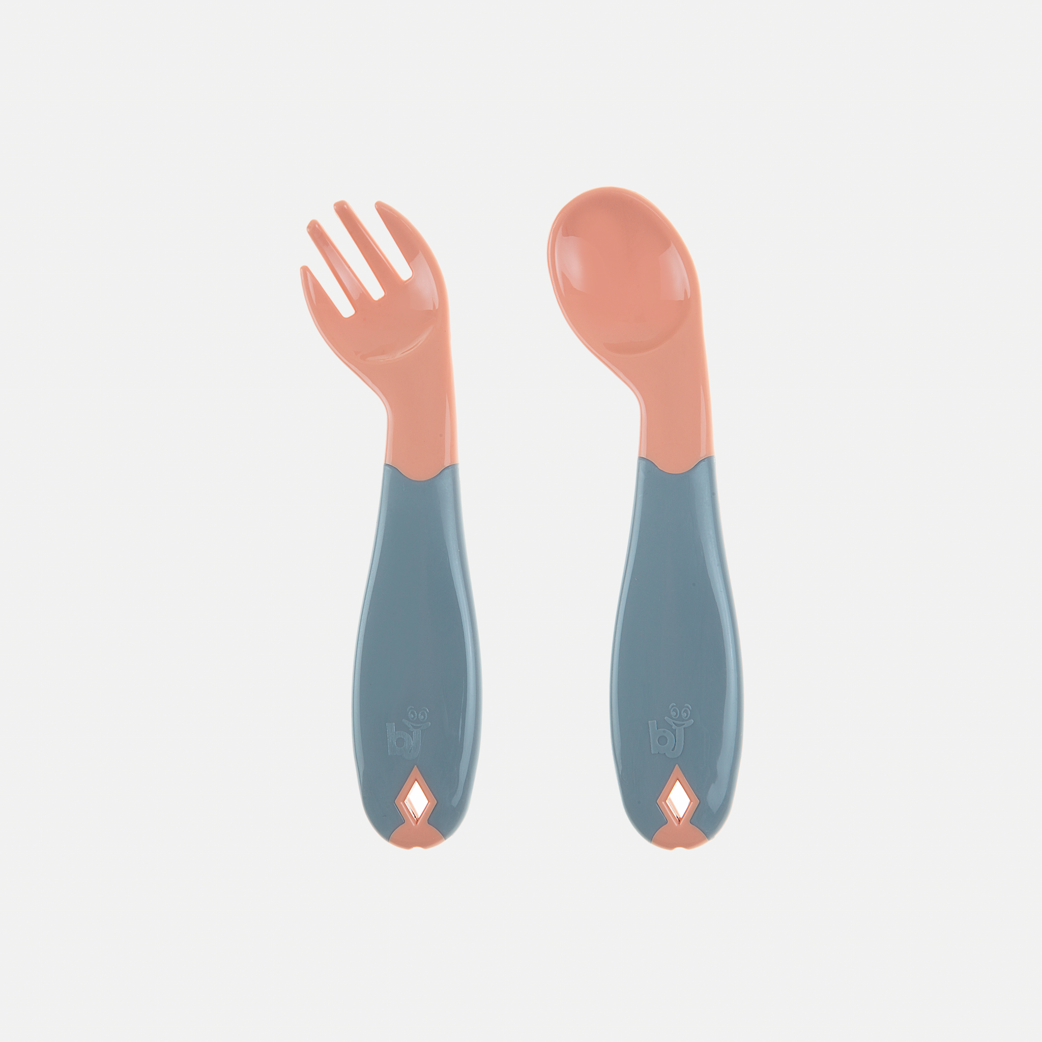 Babyjem Angled Fork & Spoon Set