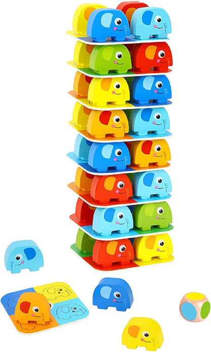 Tooky toy - Elephant Stacking Game