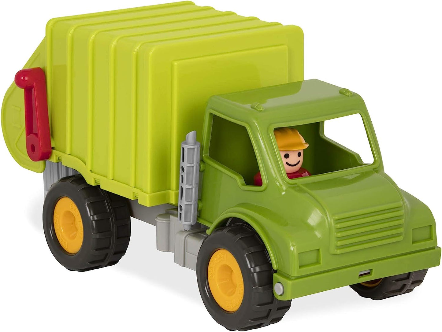 Battat - Garbage Truck Toy, Lime Green