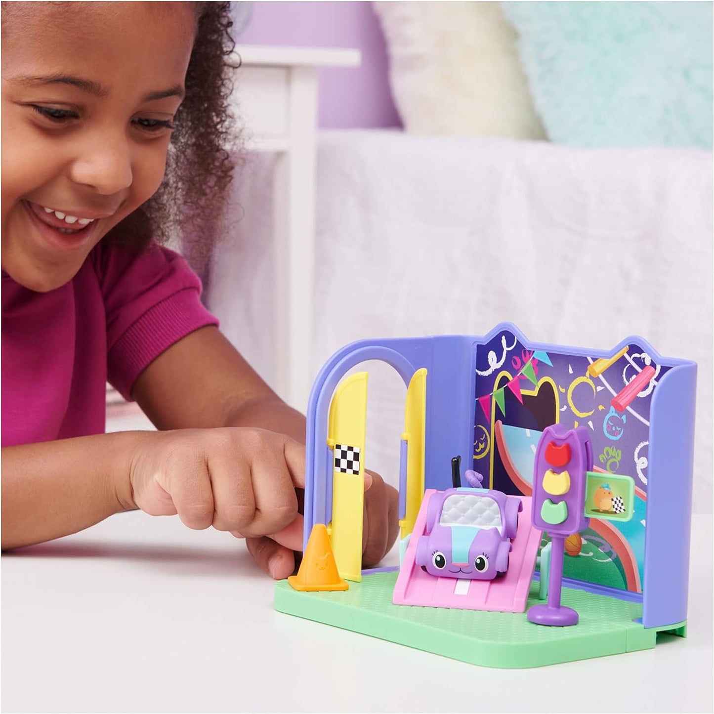 Spin Master - Gabby's Dollhouse, Deluxe Room Playset