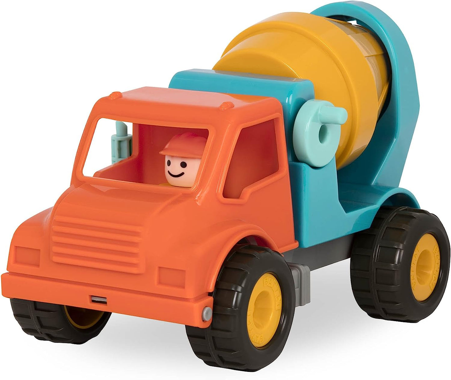 Battat - Cement Mixer, Orange/Blue