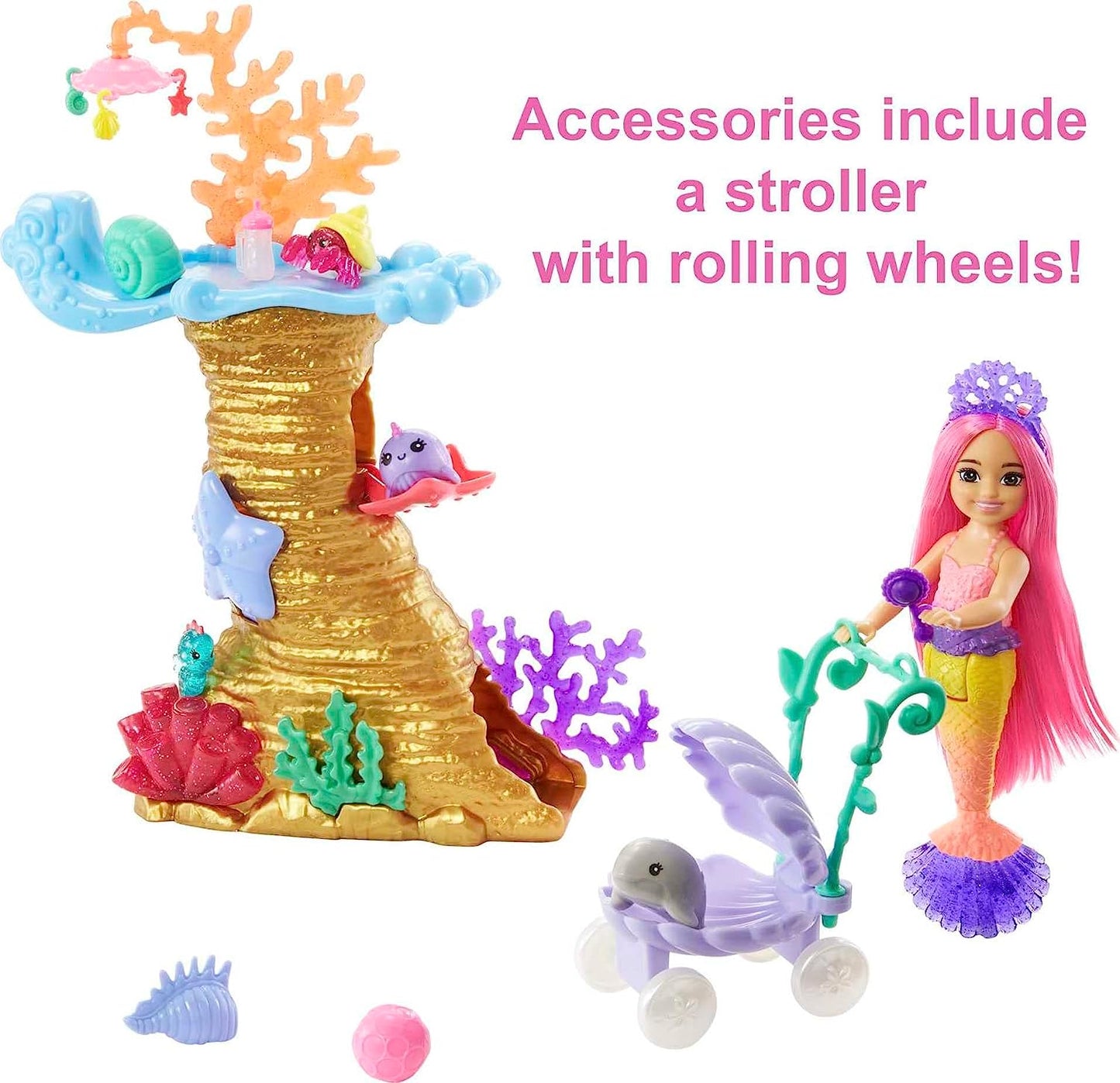 Barbie - Mermaid Power Doll & Playset