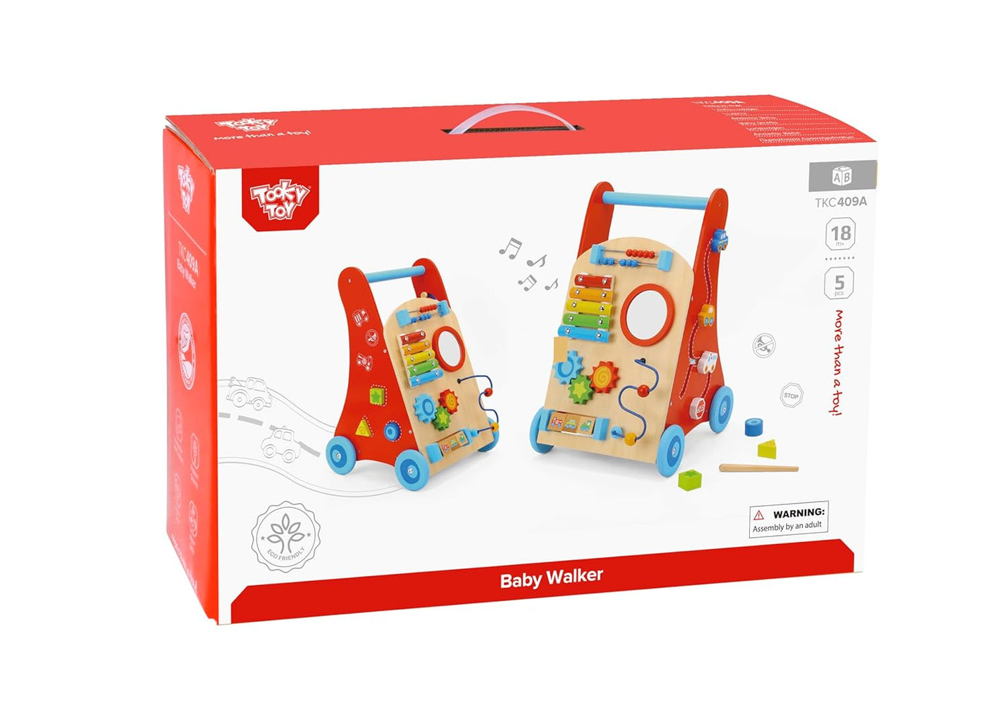 Tooky toy - Baby Wooden Walker