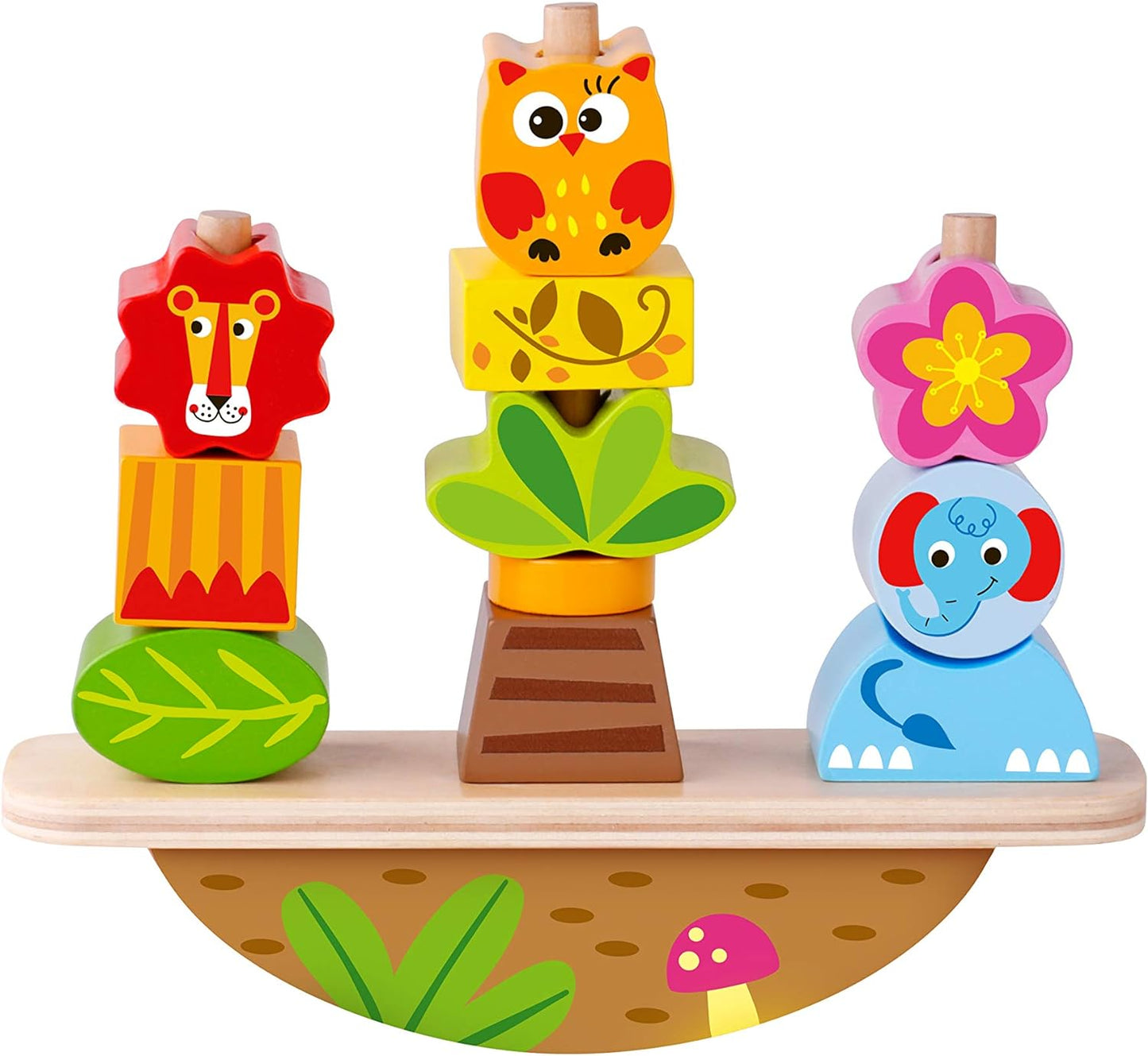 Tooky toy - Balance Stacker, Animals