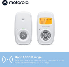 Motorola AM24 Audio Baby Monitor with LCD Screen