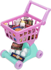 Play Circle - Shopping Day Grocery Cart – 30 Pieces