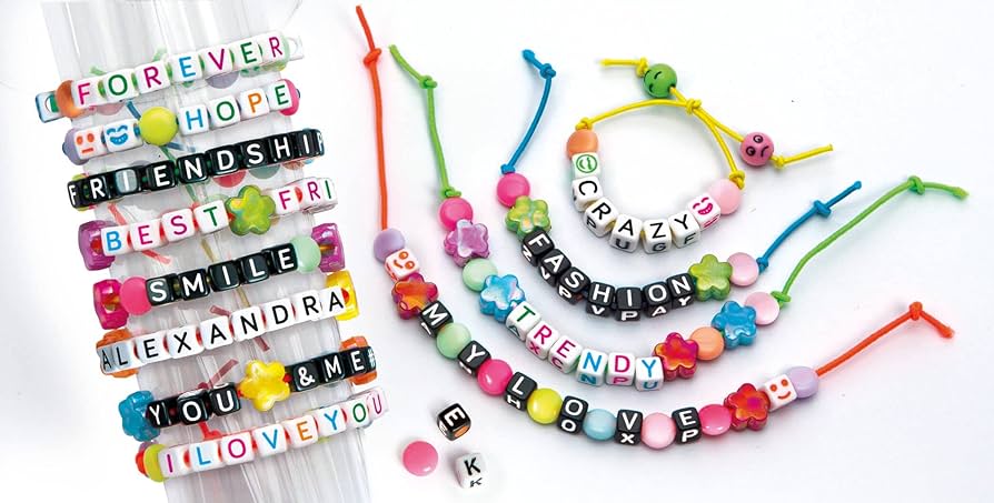 Clementoni -  Crazy Chic, Message Bracelets