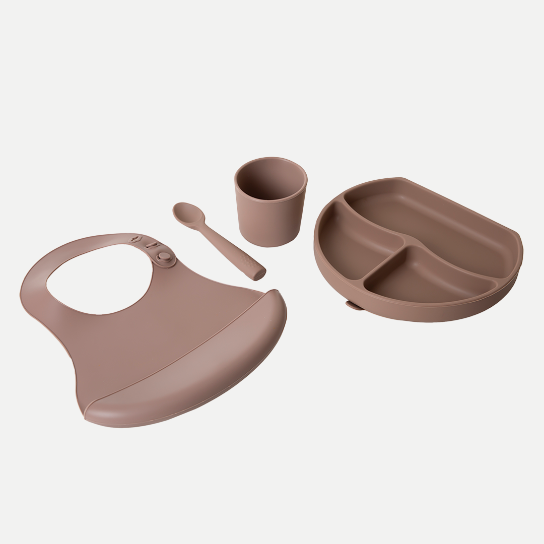 Babyjem silicone feeding set