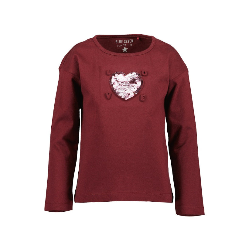 Blue Seven 2 pcs heart set