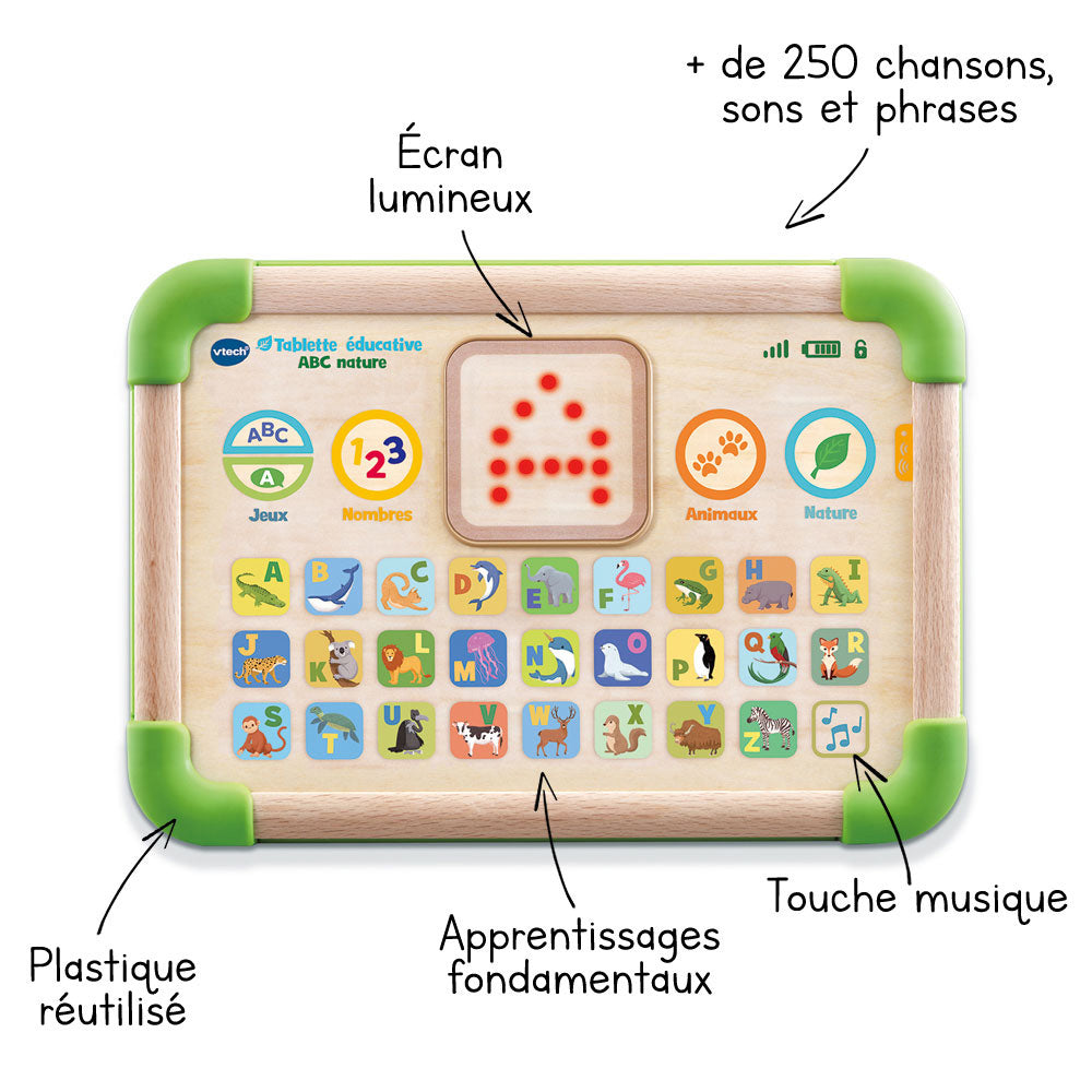 Vtech - Tablette Educative ABC Nature