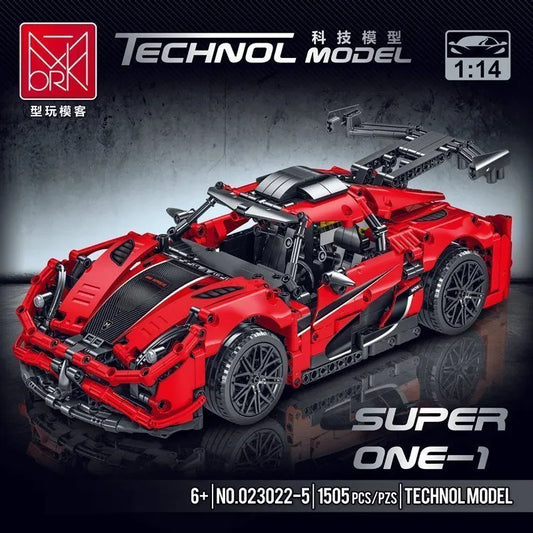 Technol Model - Sports car in red