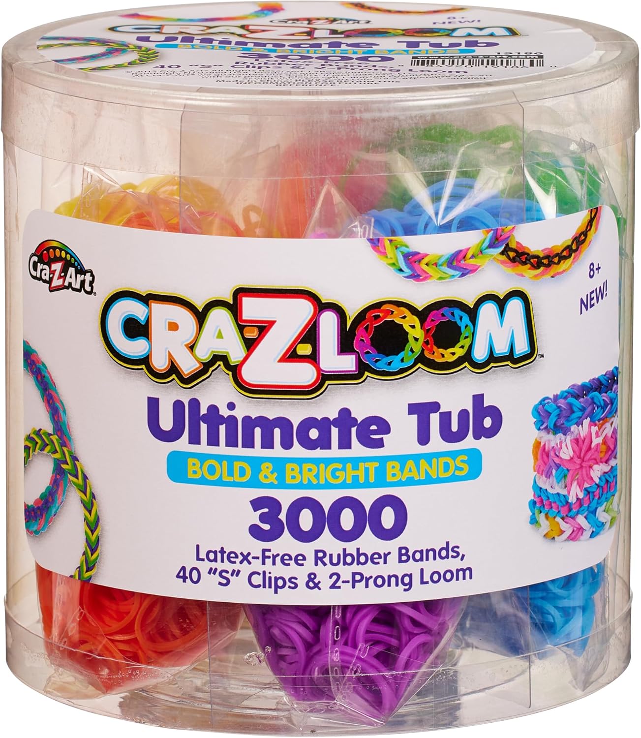 Cra - Z - Art - Ultimate Tub 3000 Colourful Bands