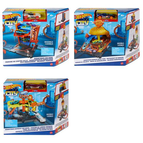 Hot Wheels - City Themed Pack