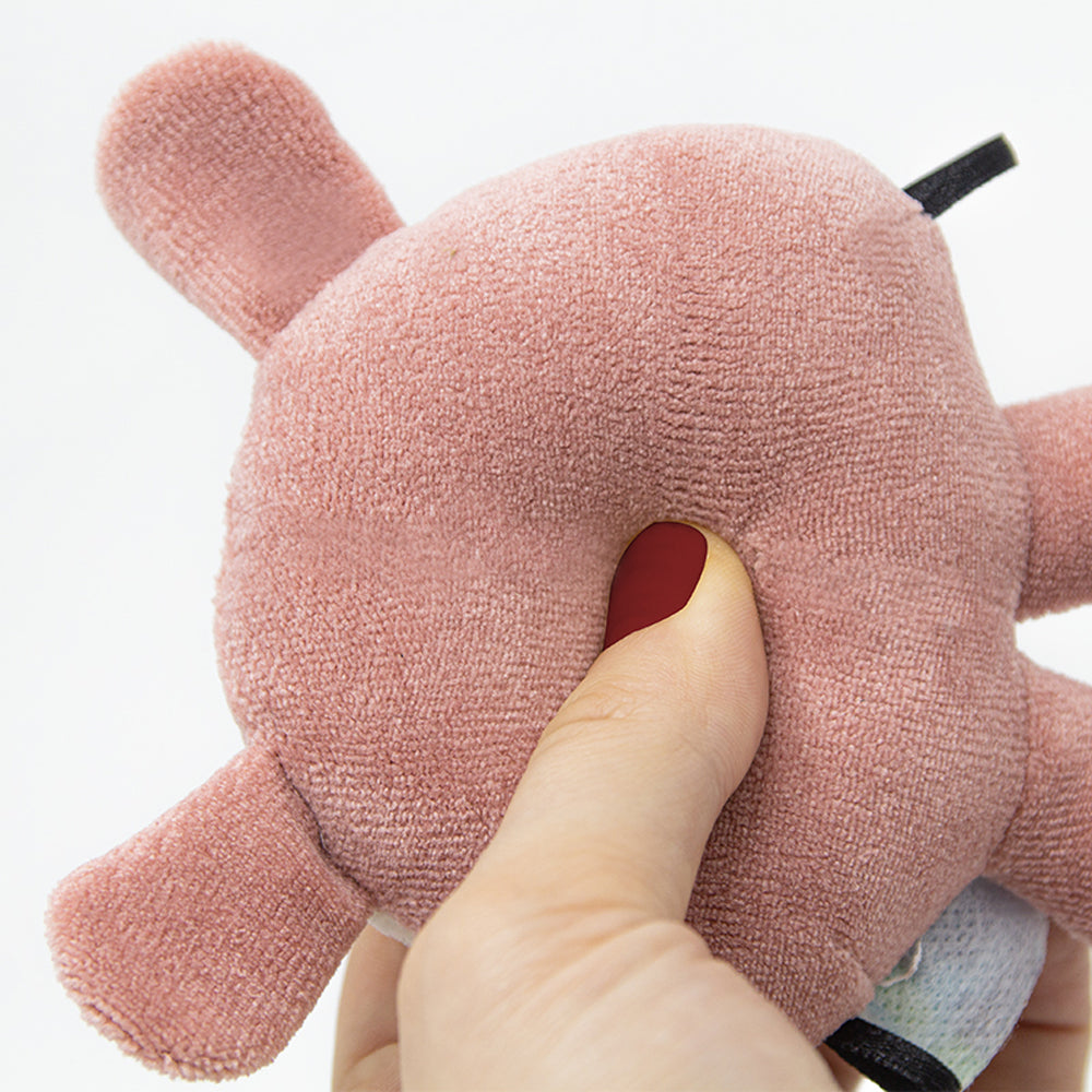 Babyjem Soft Cat Rattle Toy
