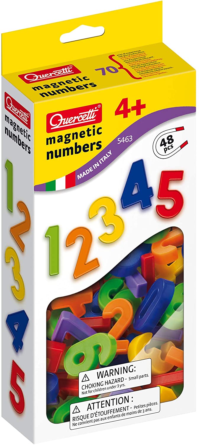 Quercetti Magnetic numbers