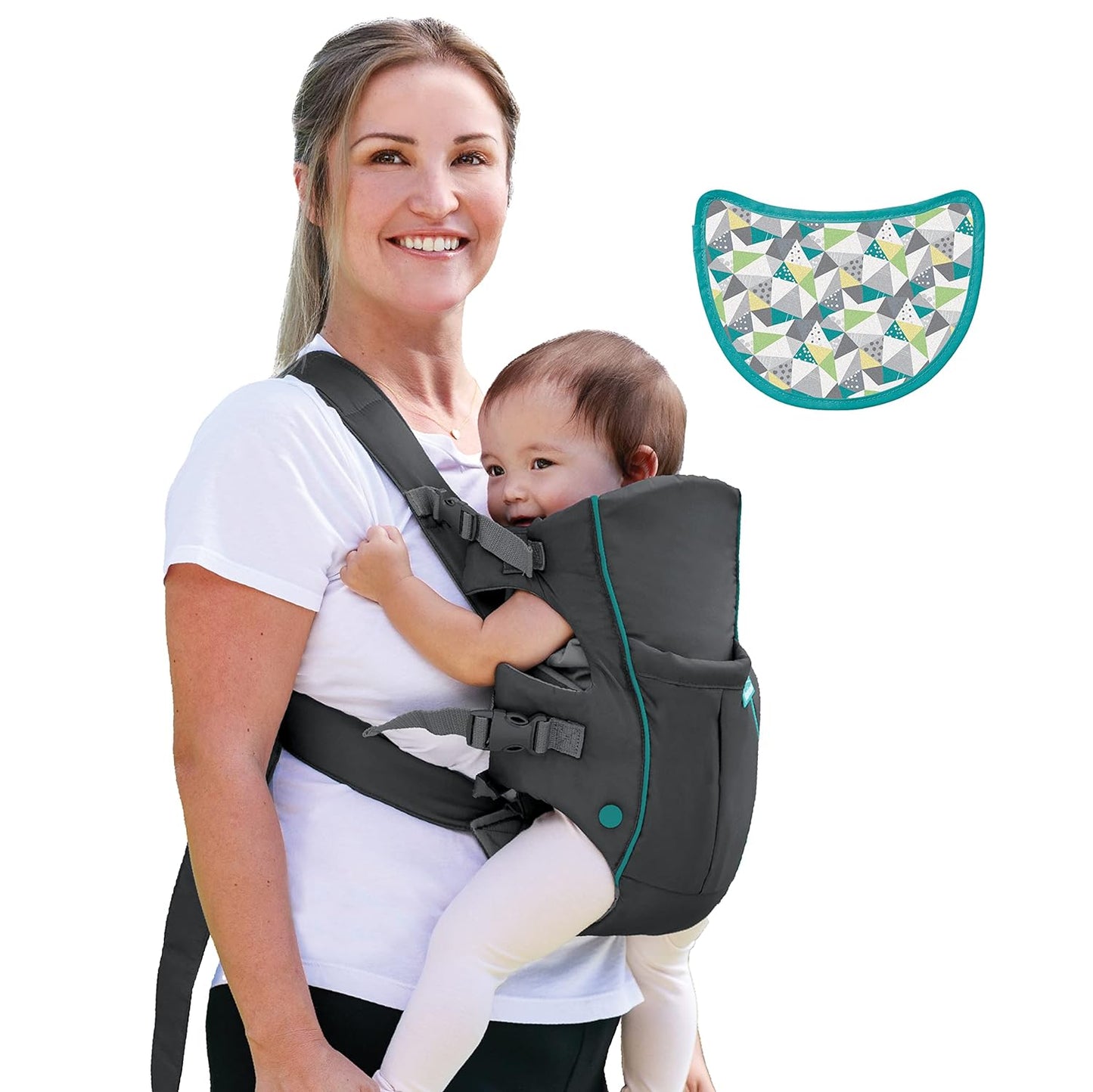 Infantino - 2 In 1 Swift Classic Convertible Carrier Grey