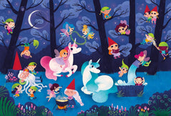 Clementoni - PUZZLE 60 Maxi Fairy Woods