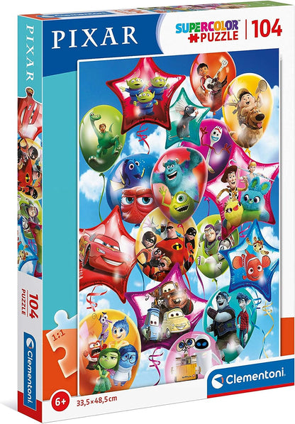Clementoni - PUZZLE 104 Pixar Party