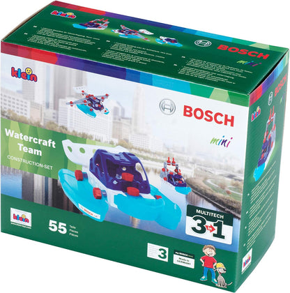 Klein - Bosch, 3-in-1 Building Kit Watercraft Team