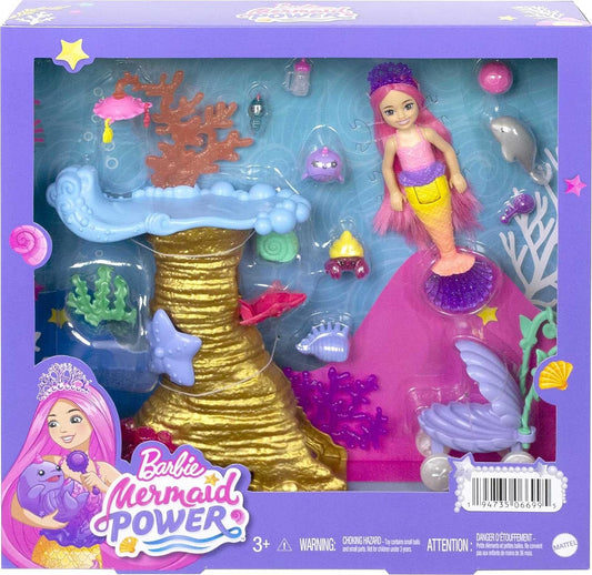 Barbie - Mermaid Power Doll & Playset