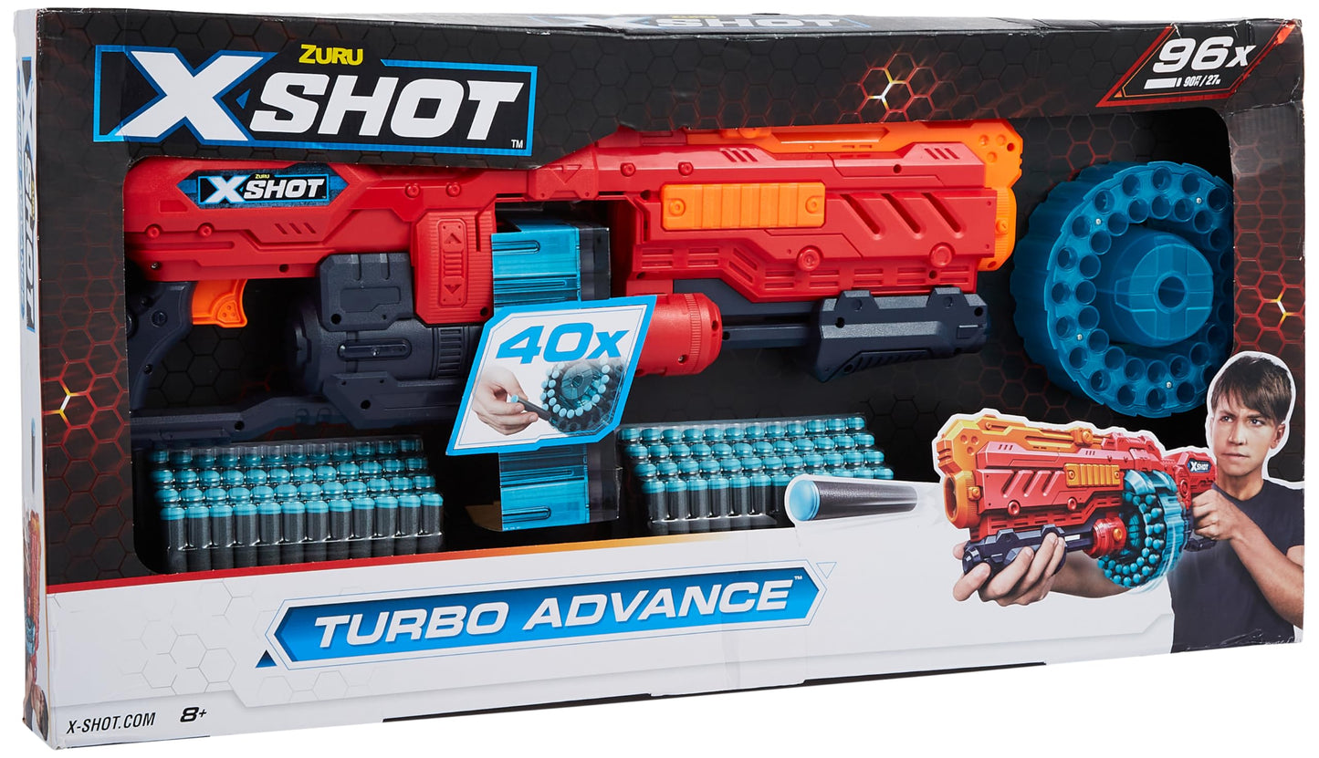 X Shot - X Special Attack Giant Turbo Launcher Red