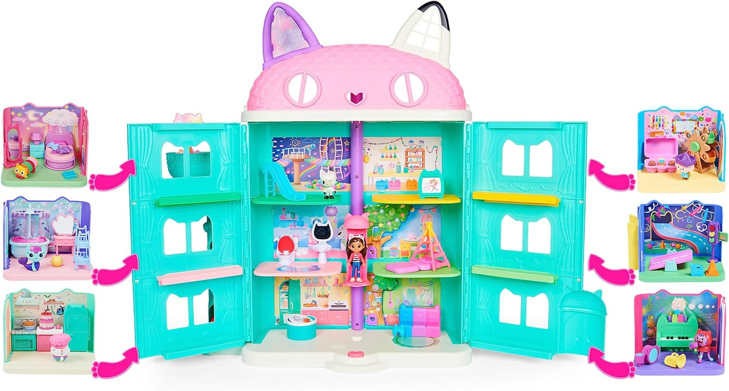 Spin Master - Gabby's Dollhouse, Deluxe Room Playset