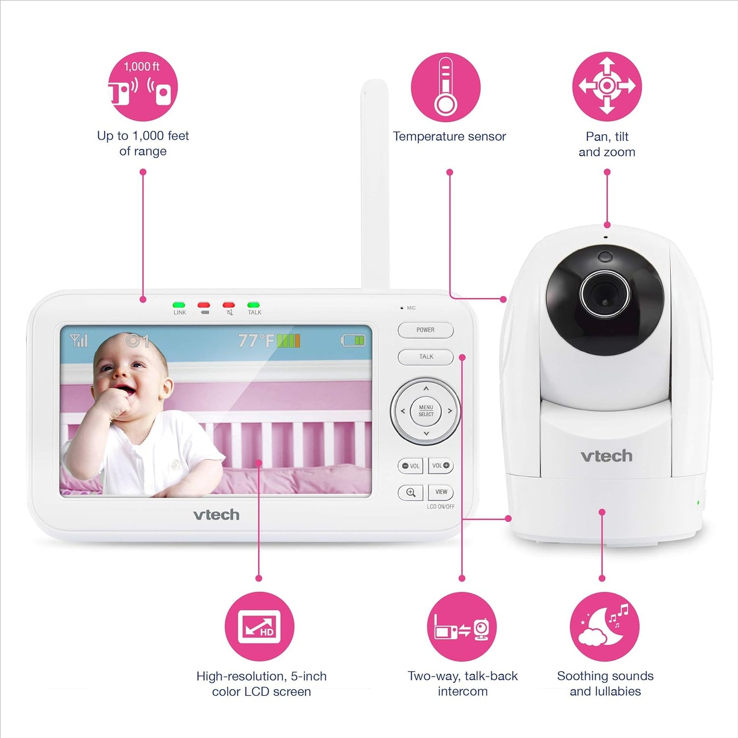 VTech - Digital Video Baby Monitor