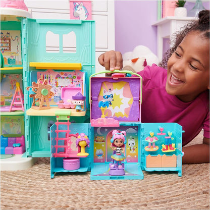 Spin Master - Gabby's Dollhouse, Rainbow Closet Portable Playset