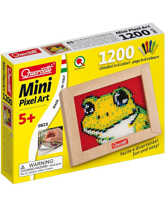 Quercetti - Mini Pixel Art, Frog