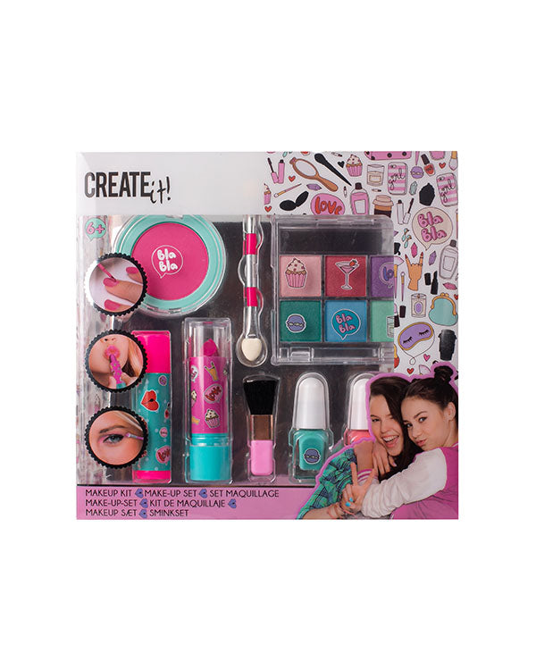 Create It - Makeup Set Pink Turquoise