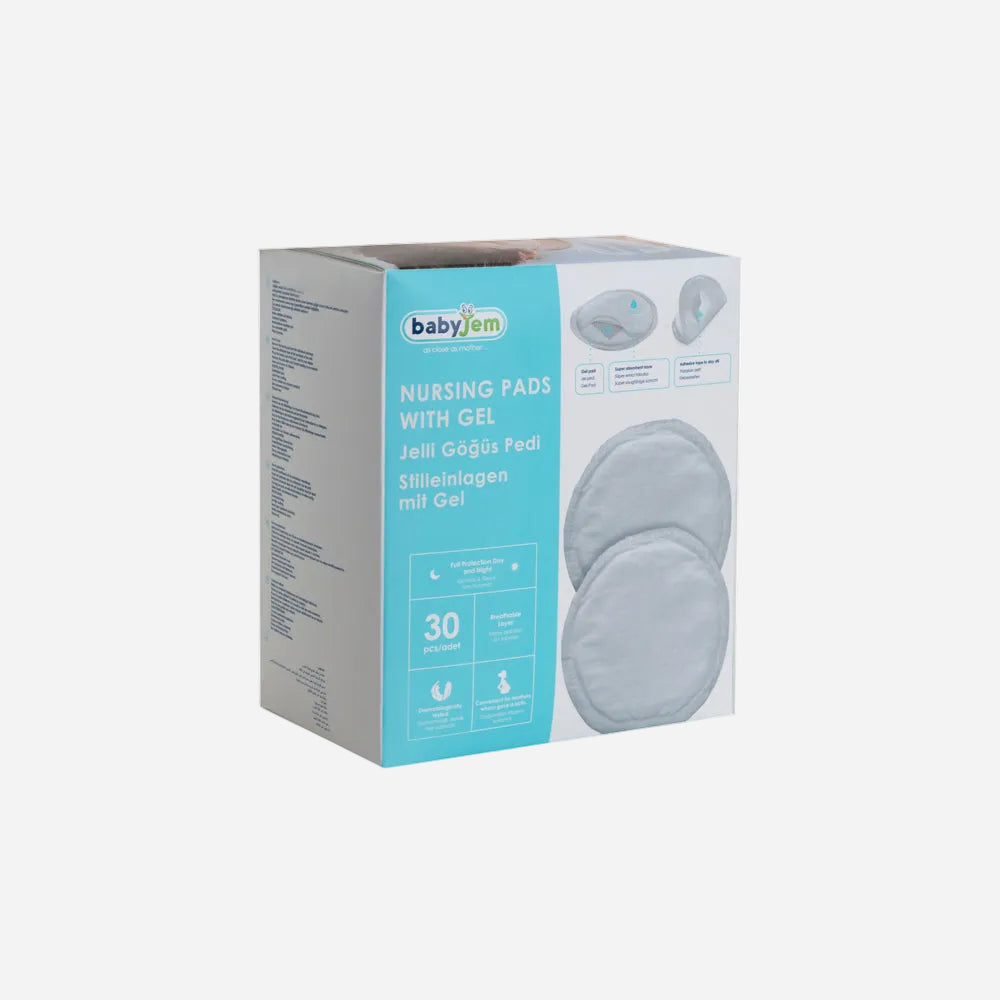 Babyjem Breast Pads 30 Pcs with Gel