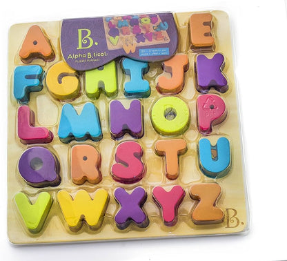 B. - Alpha. B. Tical Wooden Alphabet Puzzle