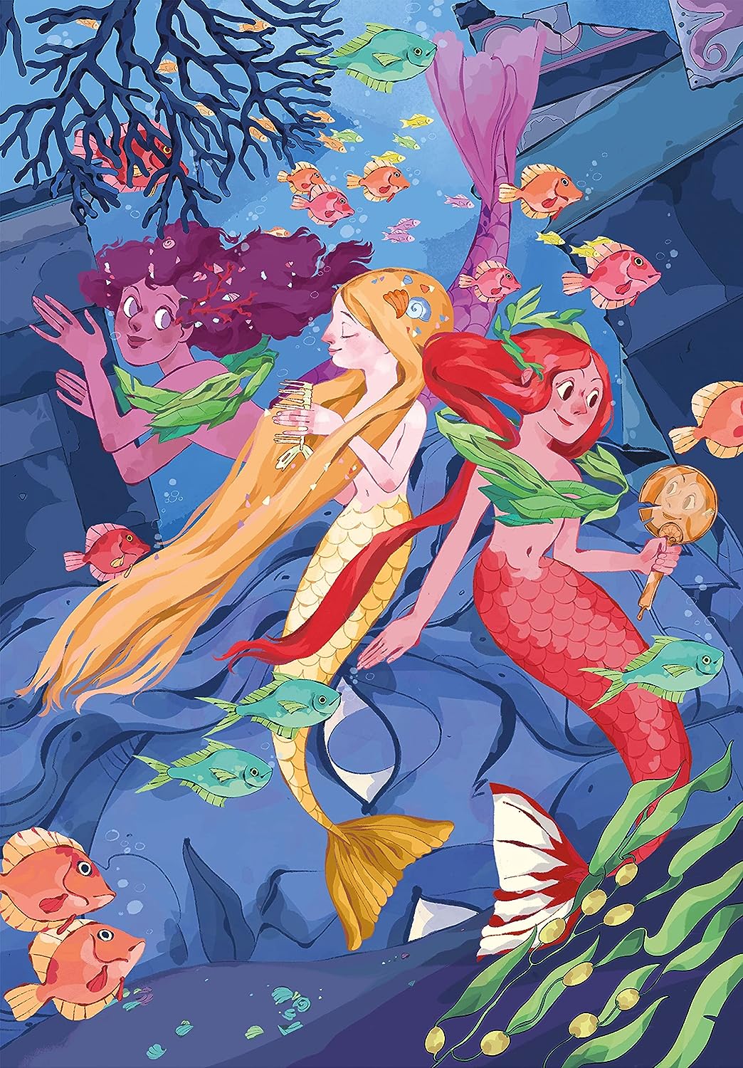 Clementoni - PUZZLE 180 Mermaids