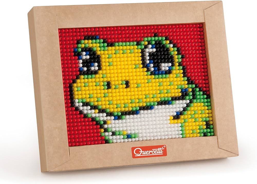 Quercetti - Mini Pixel Art, Frog