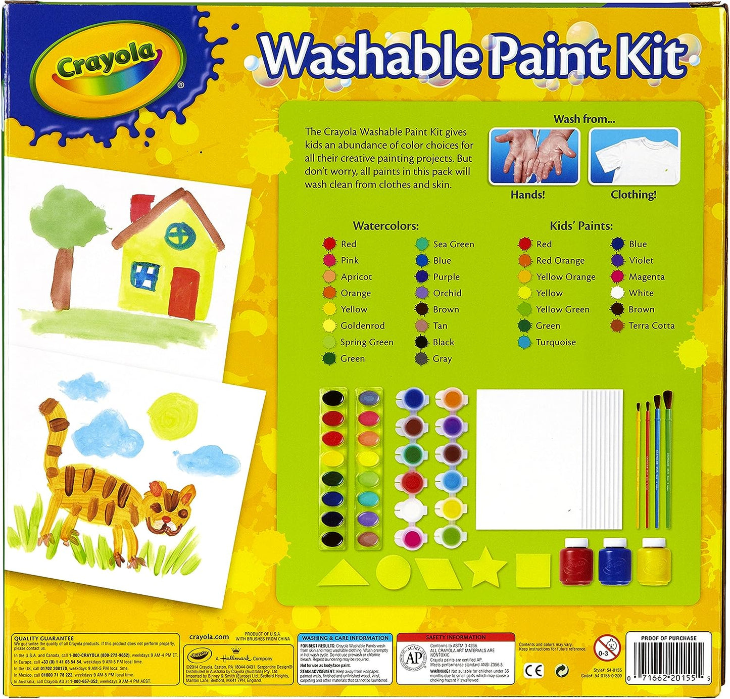 Crayola - Washable Paint Kit