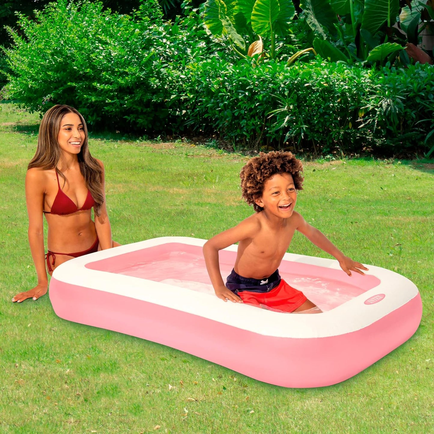 Intex - Rectangular Pool Inflated Size