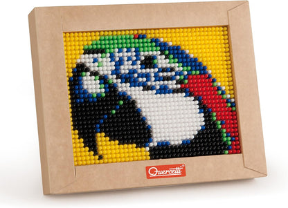 Quercetti - Mini Pixel Art, Macaw