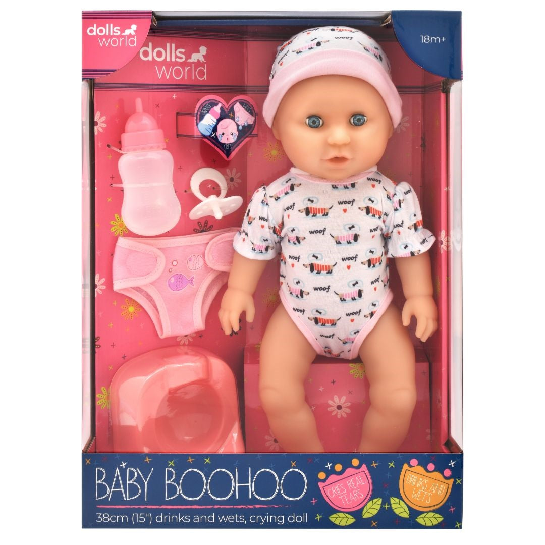 Dolls World - Baby Bohoo 38cm