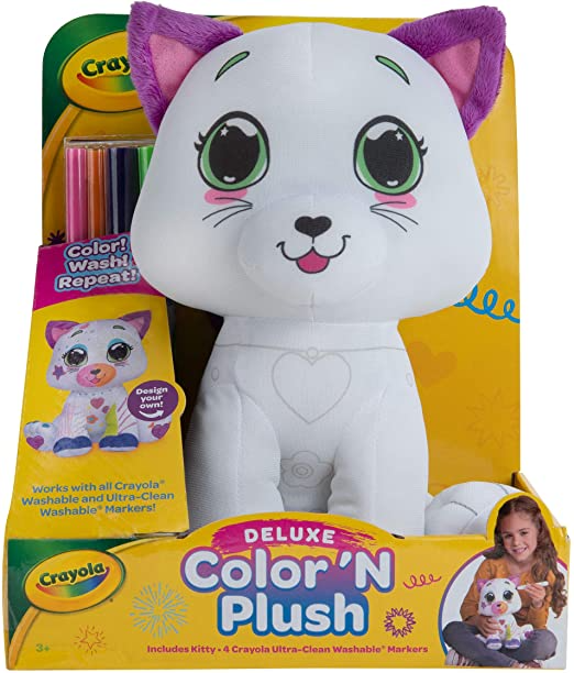 Crayola - Color And Plush Cat