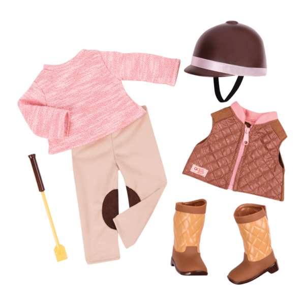 Our Generation - Deluxe Equestrian Outfit for 18-inch Dolls