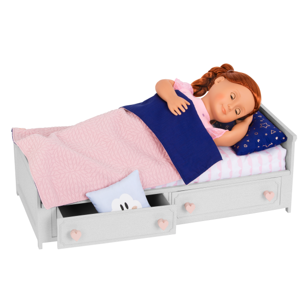 Our Generation - Platform Bed for 18-inch Dolls!